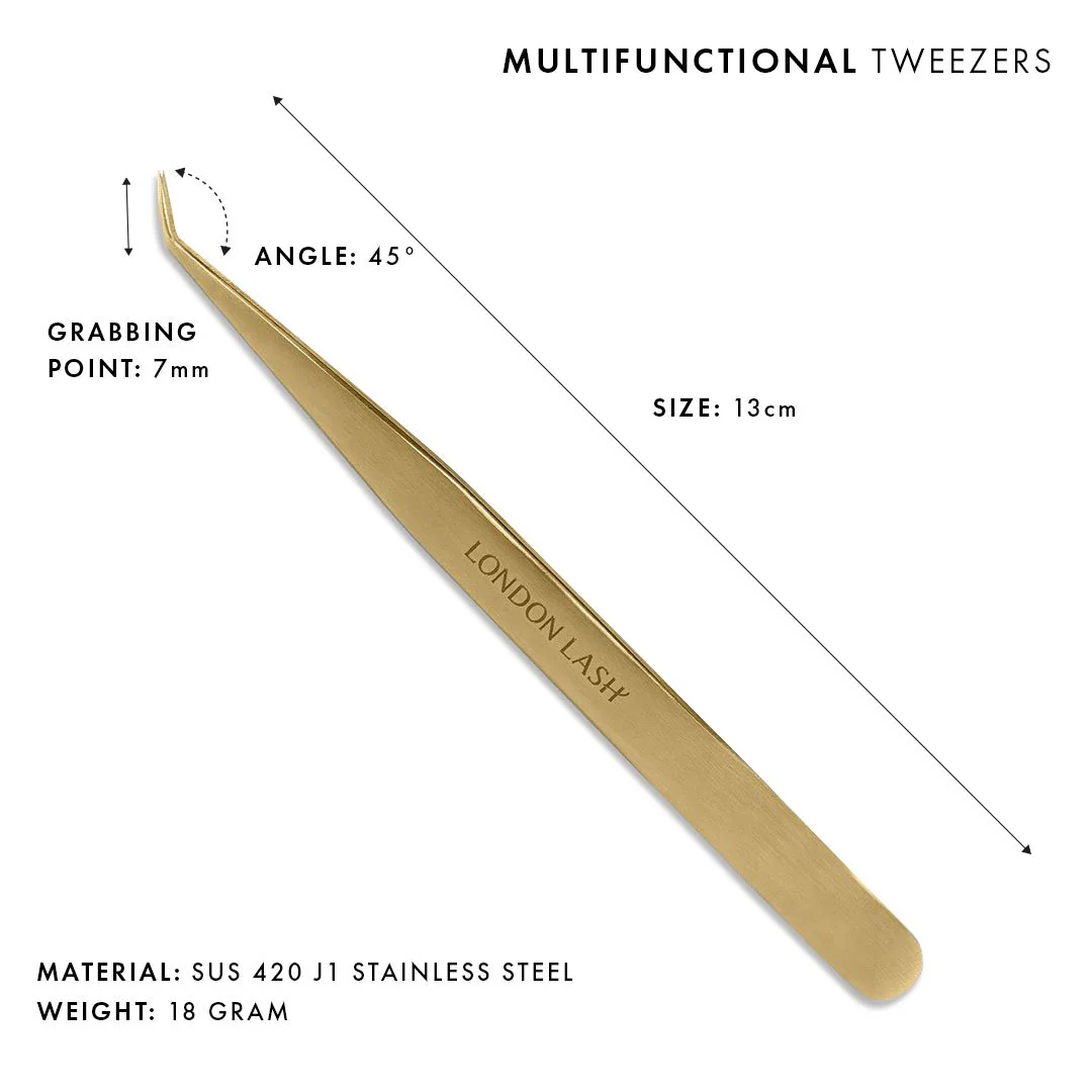 Multifunctional Eyelash Extensions Tweezers - Image 5