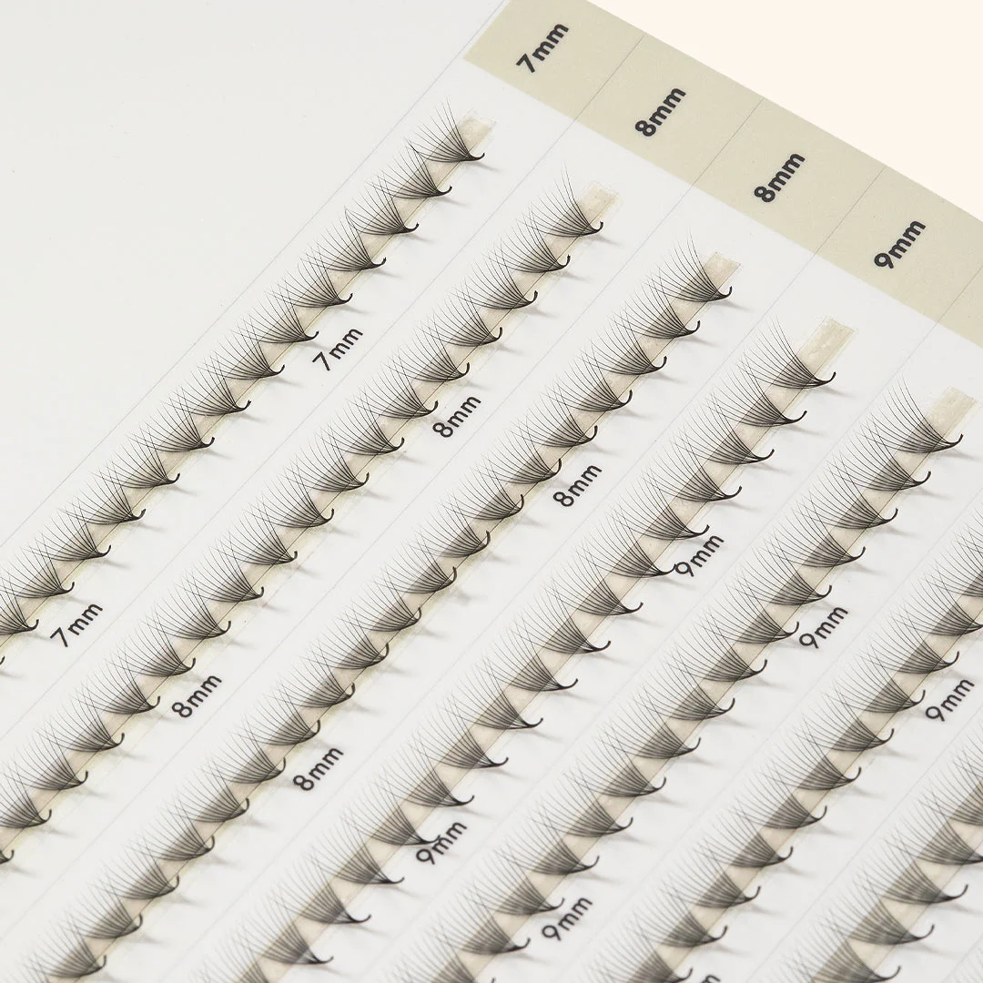 Narrow Premade/Promade Fans 10D 0.03 640 fans - Mixed Lengths - Image 3