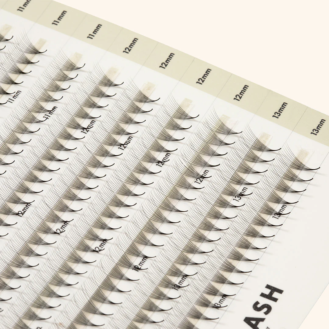 Narrow Premade/Promade Fans 10D 0.03 640 fans - Mixed Lengths - Image 4