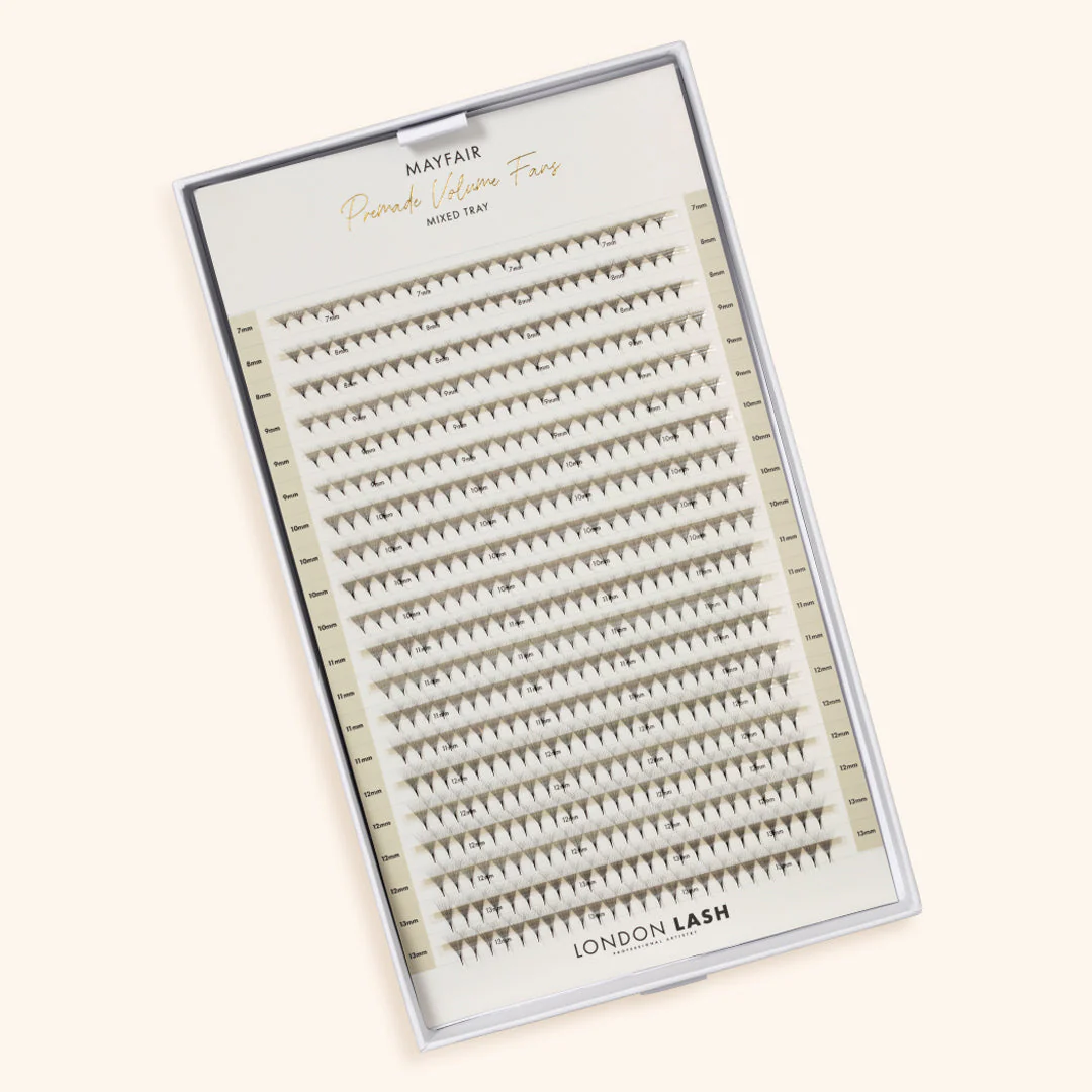 Narrow Premade/Promade Fans 14D 0.03 500 fans - Mixed Lengths - Image 3