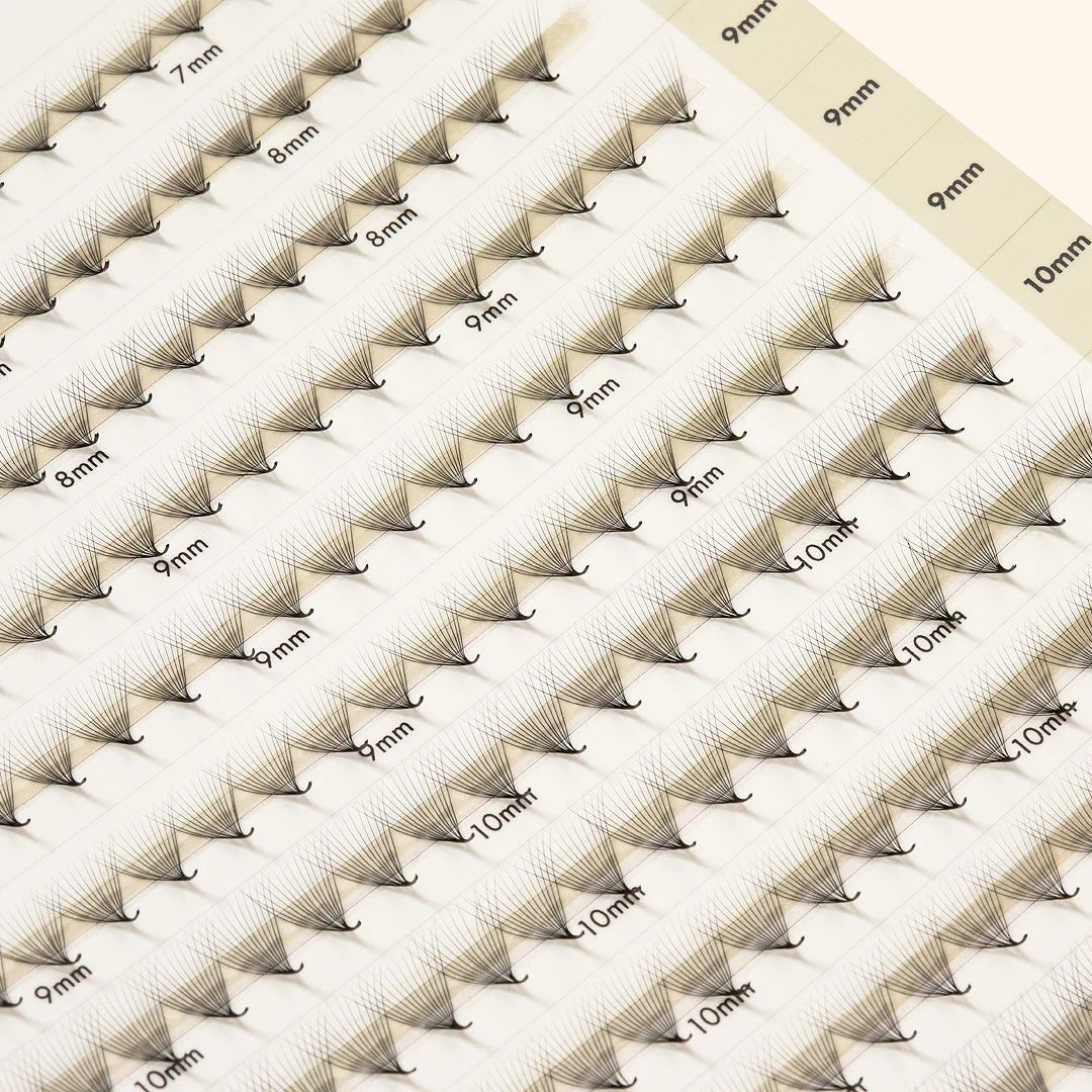 Narrow Premade/Promade Fans 14D 0.03 500 fans - Mixed Lengths - Image 5