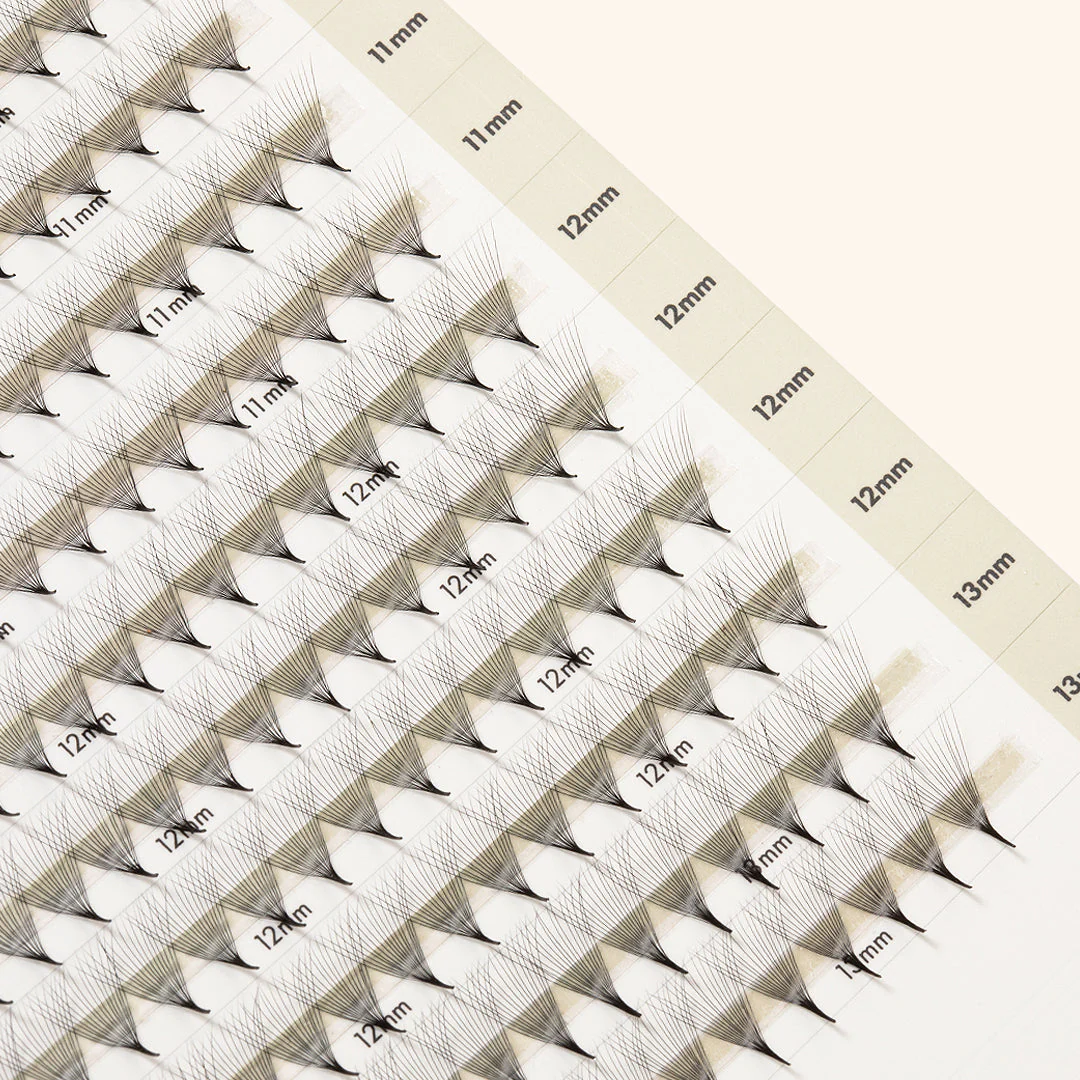 Narrow Premade/Promade Fans 16D 0.03 500 fans - Mixed Lengths - Image 4