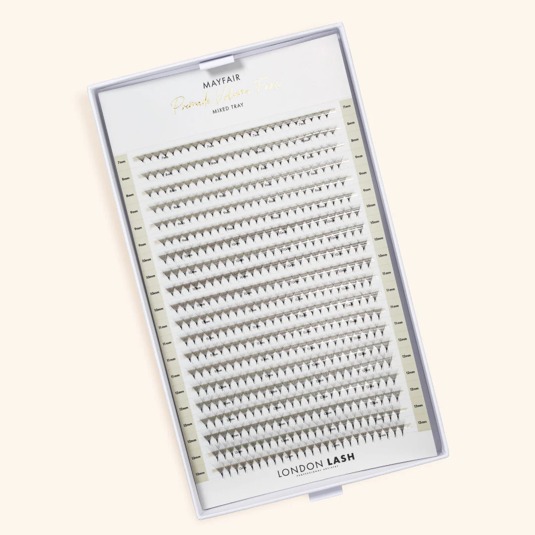 Narrow Premade/Promade Fans 16D 0.03 500 fans - Mixed Lengths - Image 5