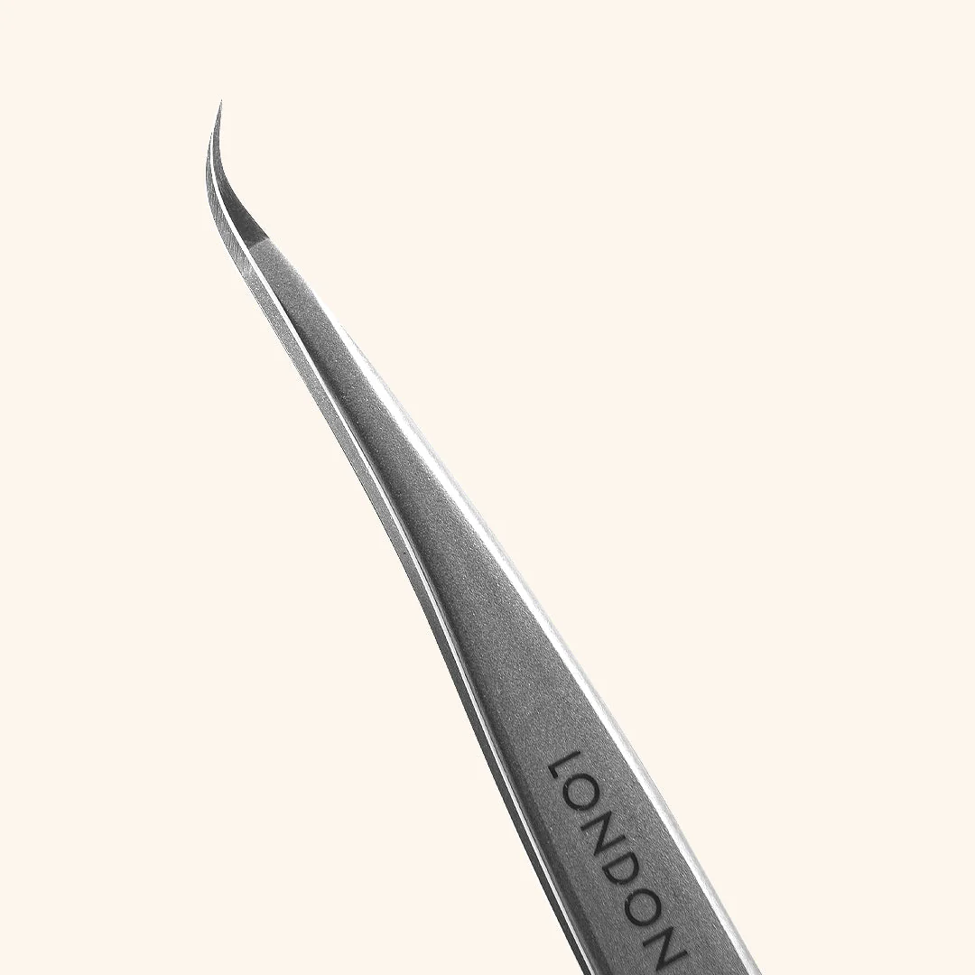 Petite Curved Tip Classic & Volume Eyelash Extension Tweezers - Image 6