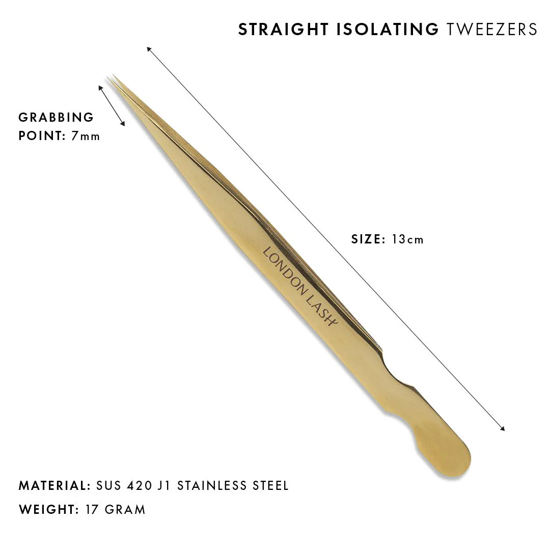 Straight Isolation Eyelash Extensions Tweezers - Image 6