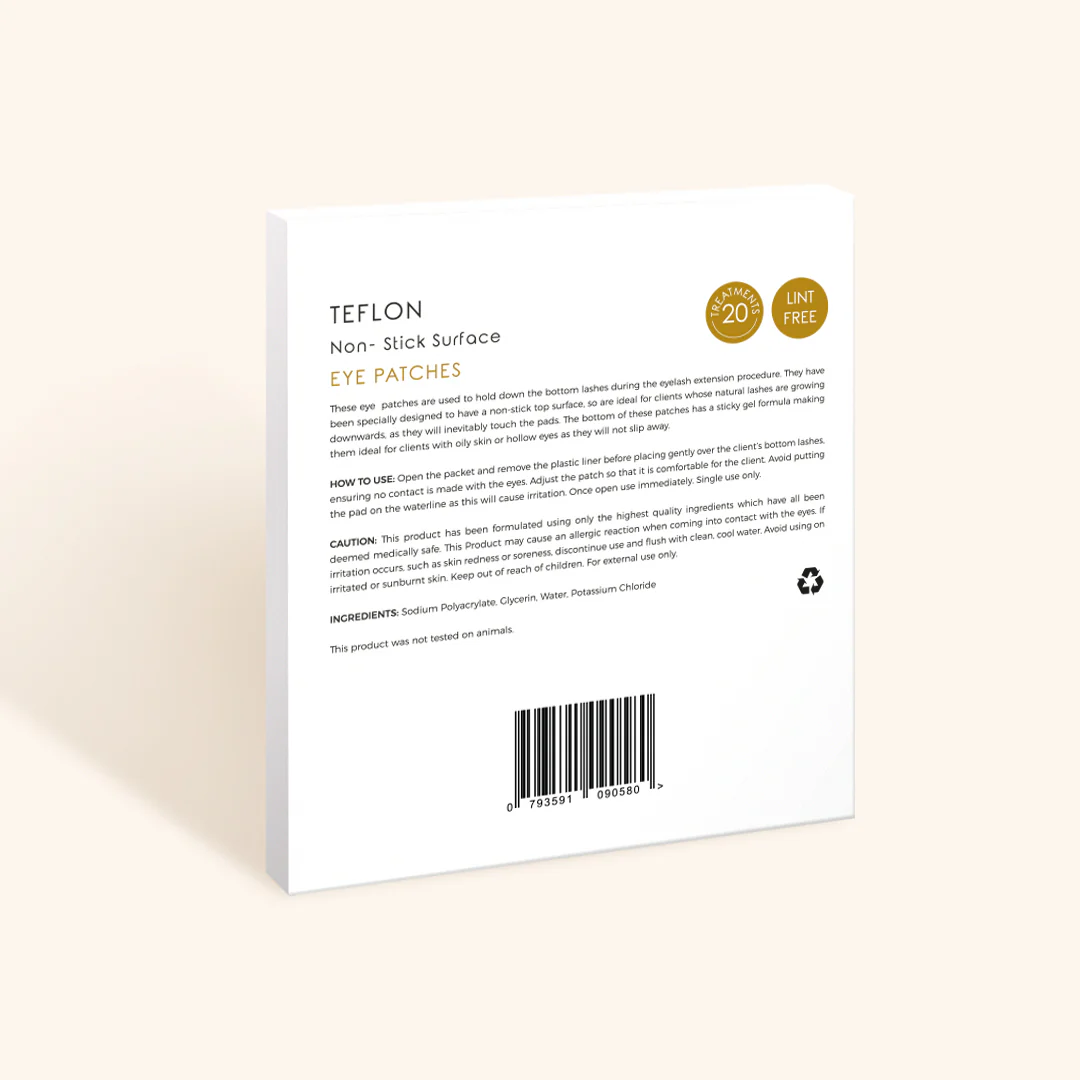 "Teflon" Non-stick Gel Eye Patches (2 in one pack) - Image 3